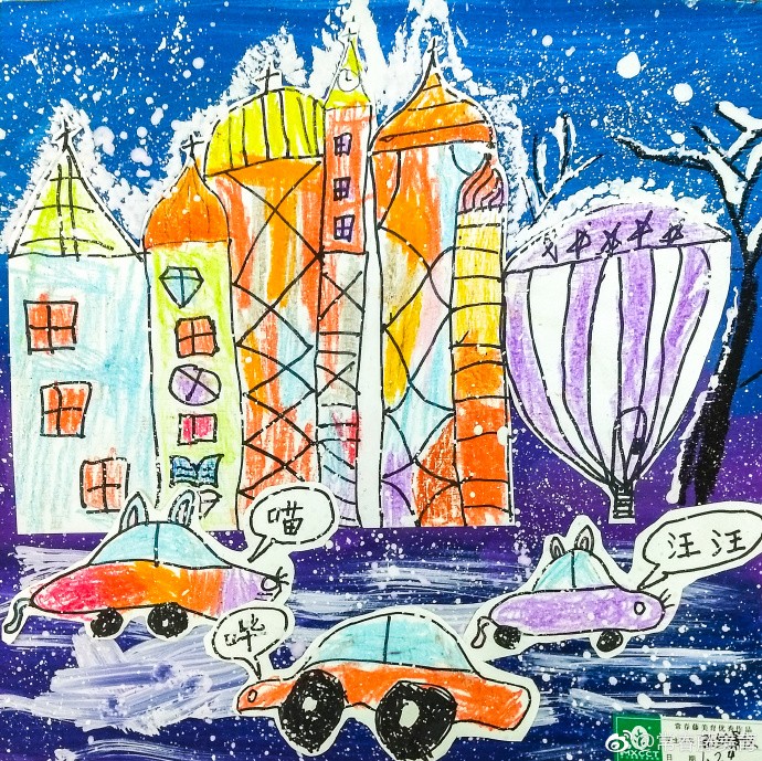 常春藤｜塞尚创想班-雪后城市❄️❄️