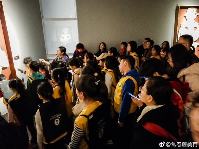 参观学习中国艺术巨匠齐白石特展,德国新表现主义马库斯·吕佩尔茨画展