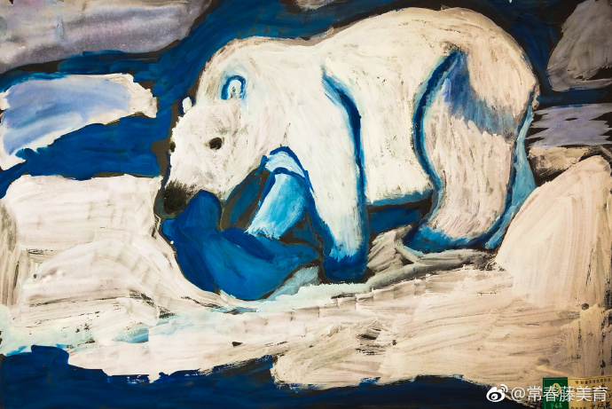 常春藤少儿综绘基础班｜环保主题课程- -美丽地球系列 [北极熊家园]