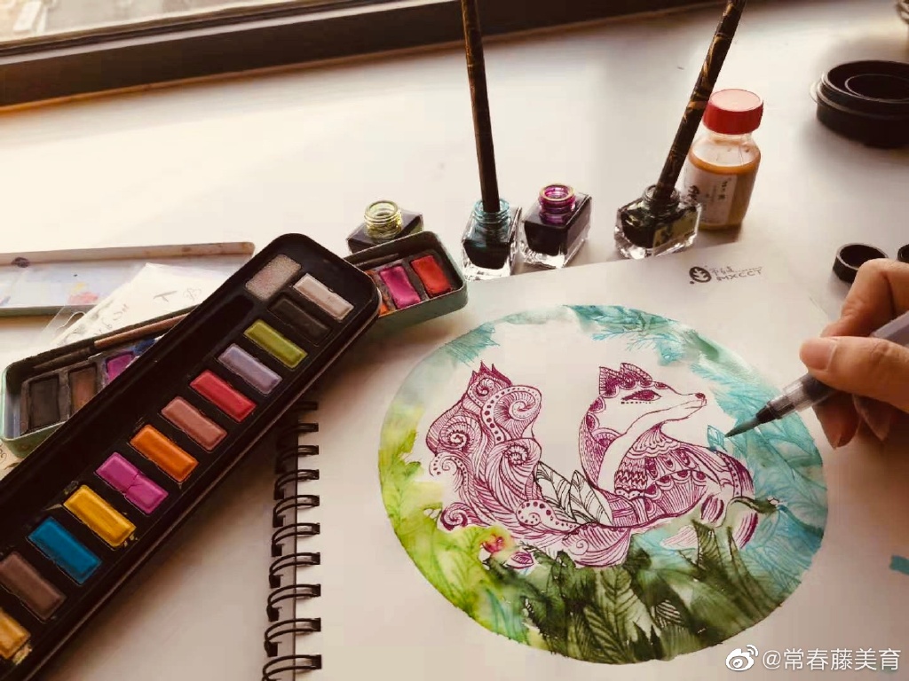 常春藤的老师们在家防疫期间 每日一画✨