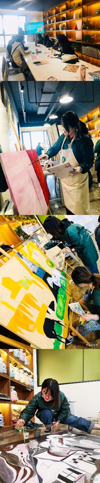 常春藤美育校区环创与师资团建