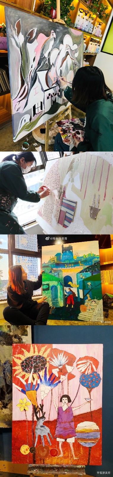 常春藤美育校区环创与师资团建