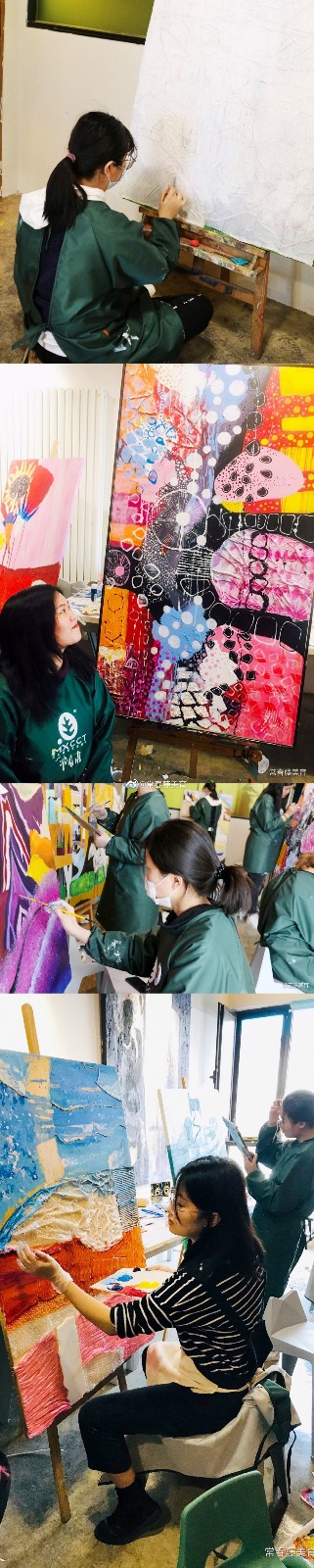 常春藤美育校区环创与师资团建
